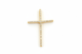 Ciondolo Croce Argento 925 Pietre Bianche – Luce e Fede