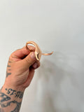 Bracciale Serpente Rigido Oro Rosa – Argento 925 Regolabile
