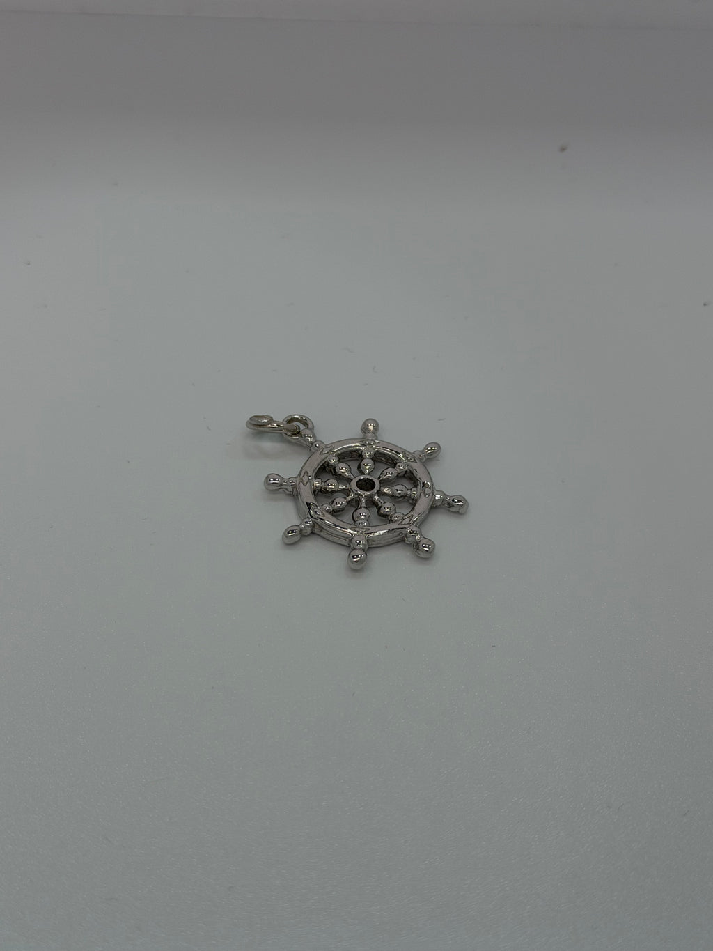 Ciondolo Timone in Argento 925 | Gioiello Nautico Artigianale