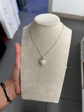 Collana in Acciaio con Cuore e Zirconi Bianchi – Romantica e Resistente | Gioiello Quotidiano