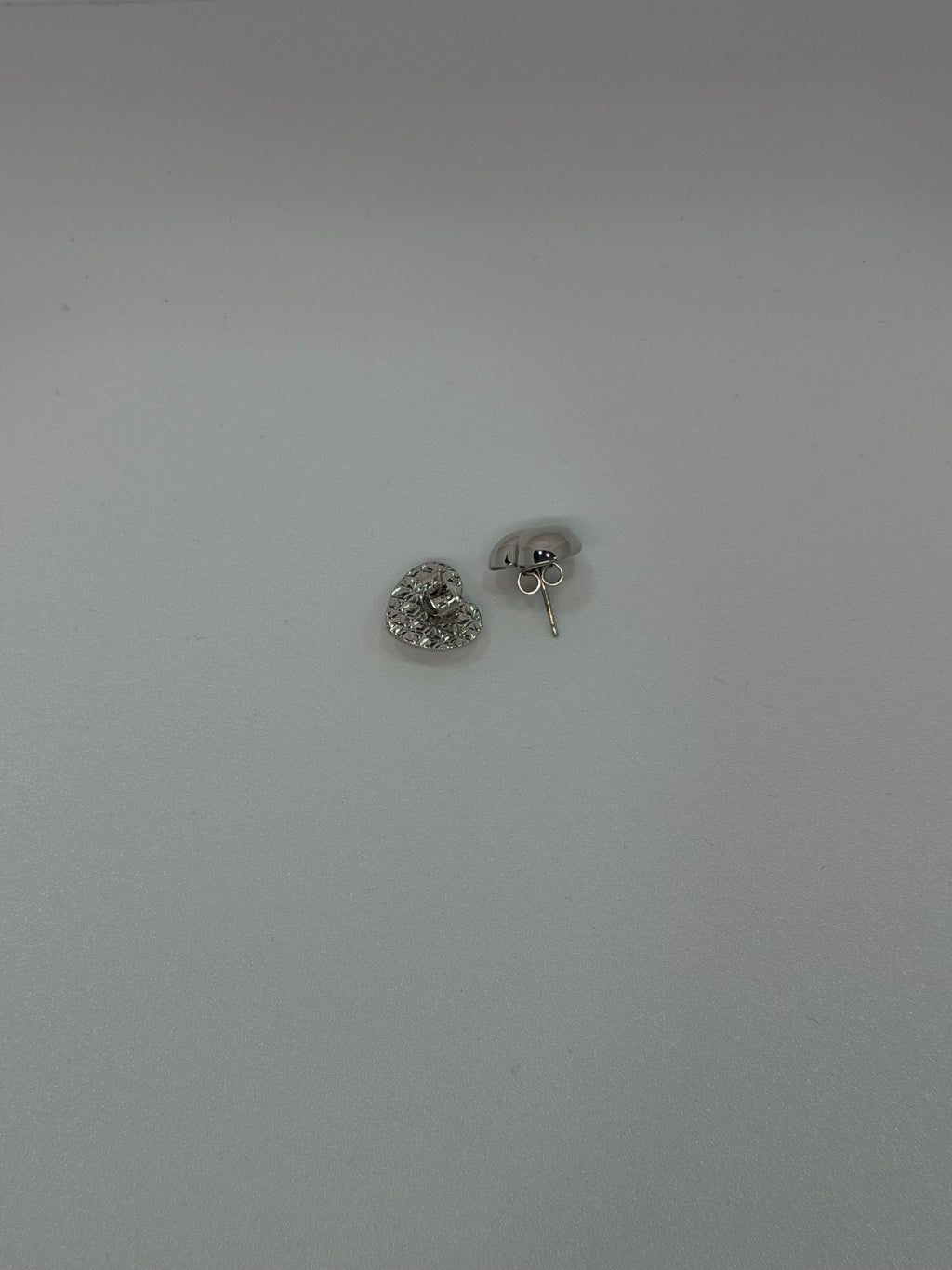 Orecchini al Lobo Cuore Liscio in Argento 925 – Classici ed Eleganti