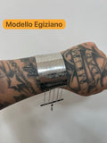Bracciale Rigido Egiziano in Argento 925 – Design Unico e Raffinato