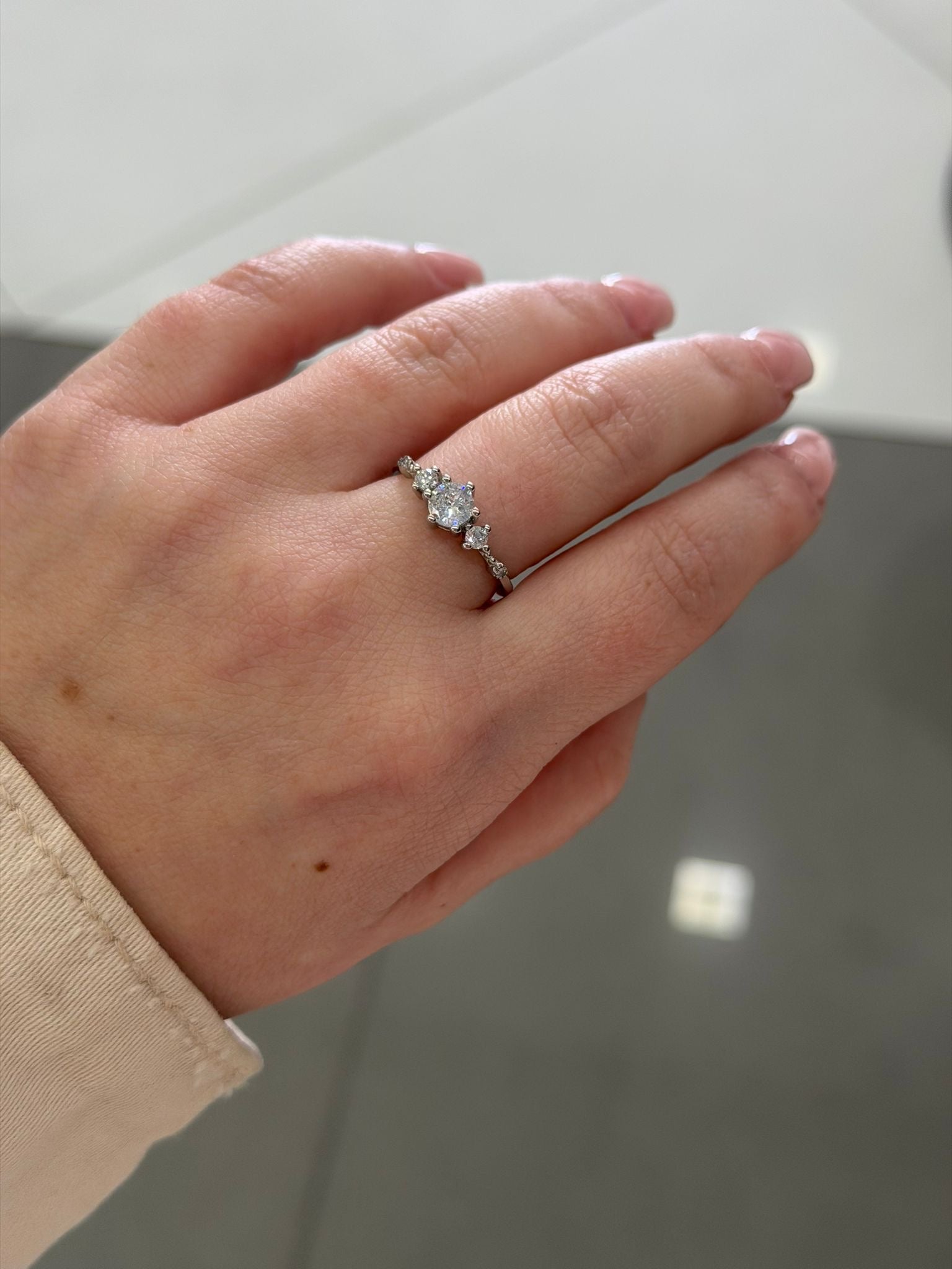 Anello Trilogy in Argento 925 – Regolabile | Design Elegante