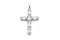 Ciondolo Croce Argento 925 con Zirconi – Regalo Perfetto