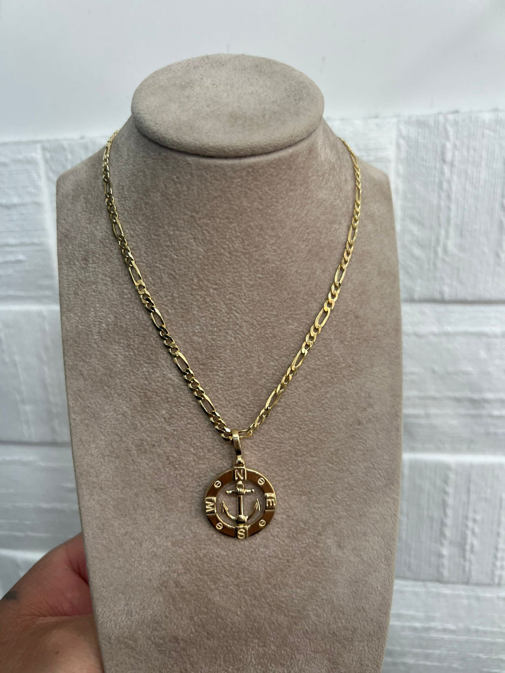 Collana Ancora Argento 925 Bagnata nell'Oro | Simbolo di Speranza e Forza