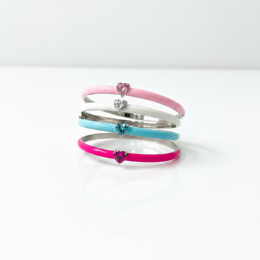 Bracciale Cuori Colorati