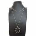 Collana Fiore in Argento 925 – Eleganza Artigianale